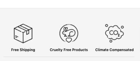Checkout icons